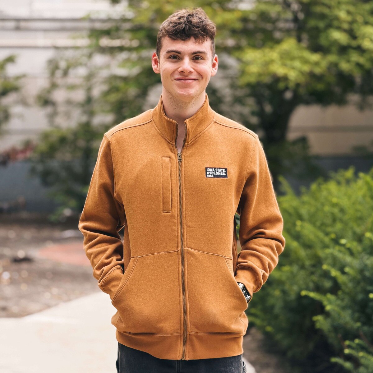 Gear Iowa State Cyclones Brown Full-Zip Jacket